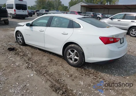 2017 Chevrolet Malibu Ls из США, поврежденный, VIN 1G1ZB5ST7HF209081